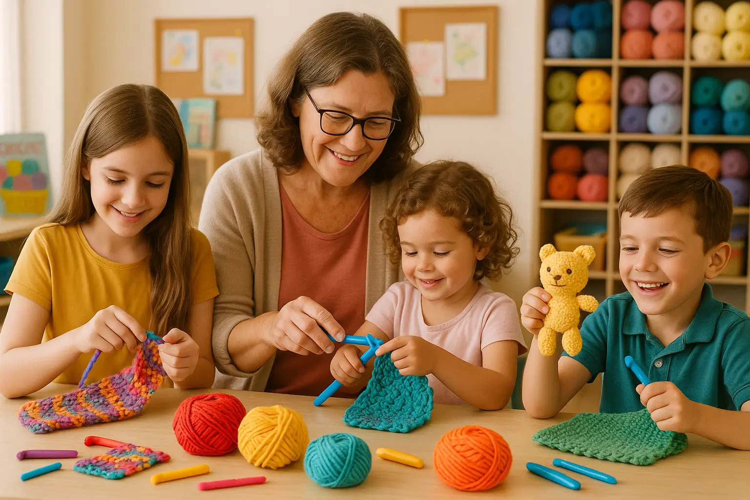 Kid-Friendly Crochet: Fun Projects for Children and Families