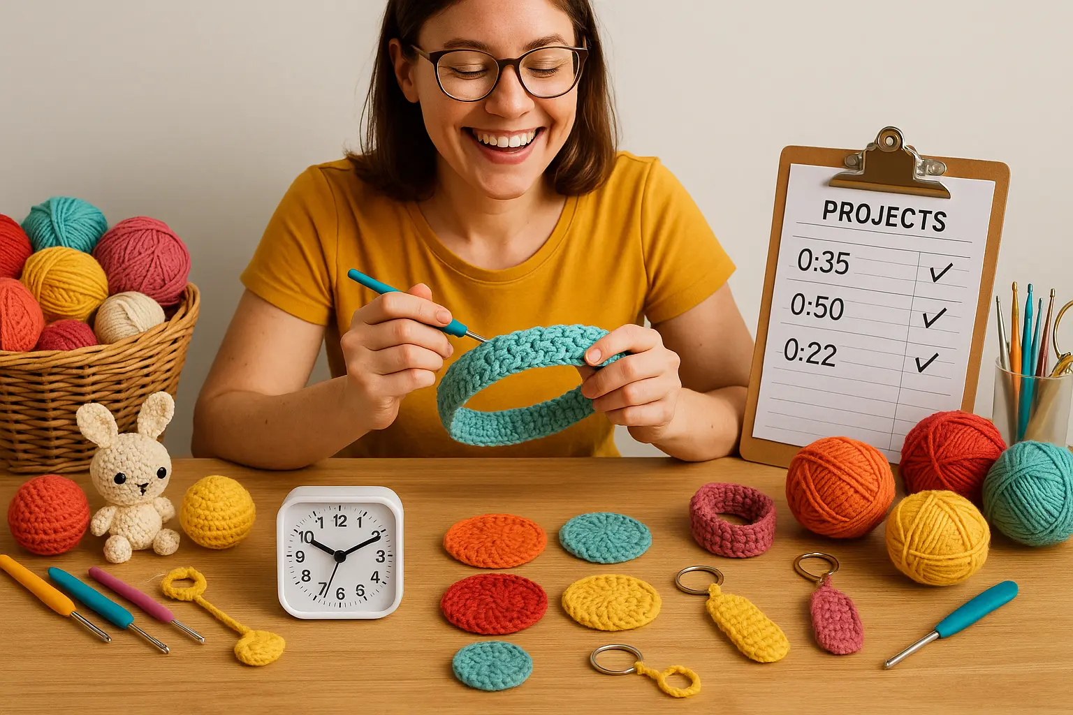 Quick Crochet Projects: Fast and Fabulous Makes in Under 2 Hours